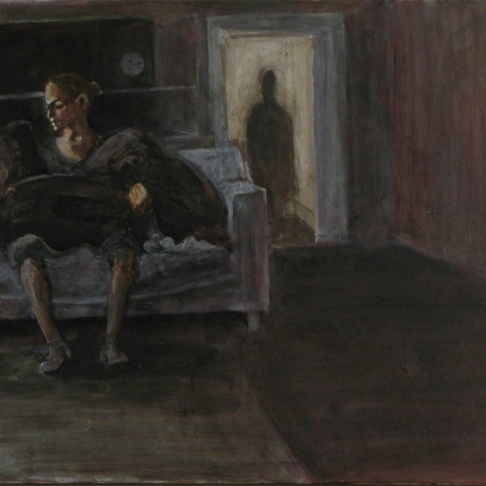 "Travelling Shoes", 18"x24", Oil on Canvas, 2010. 